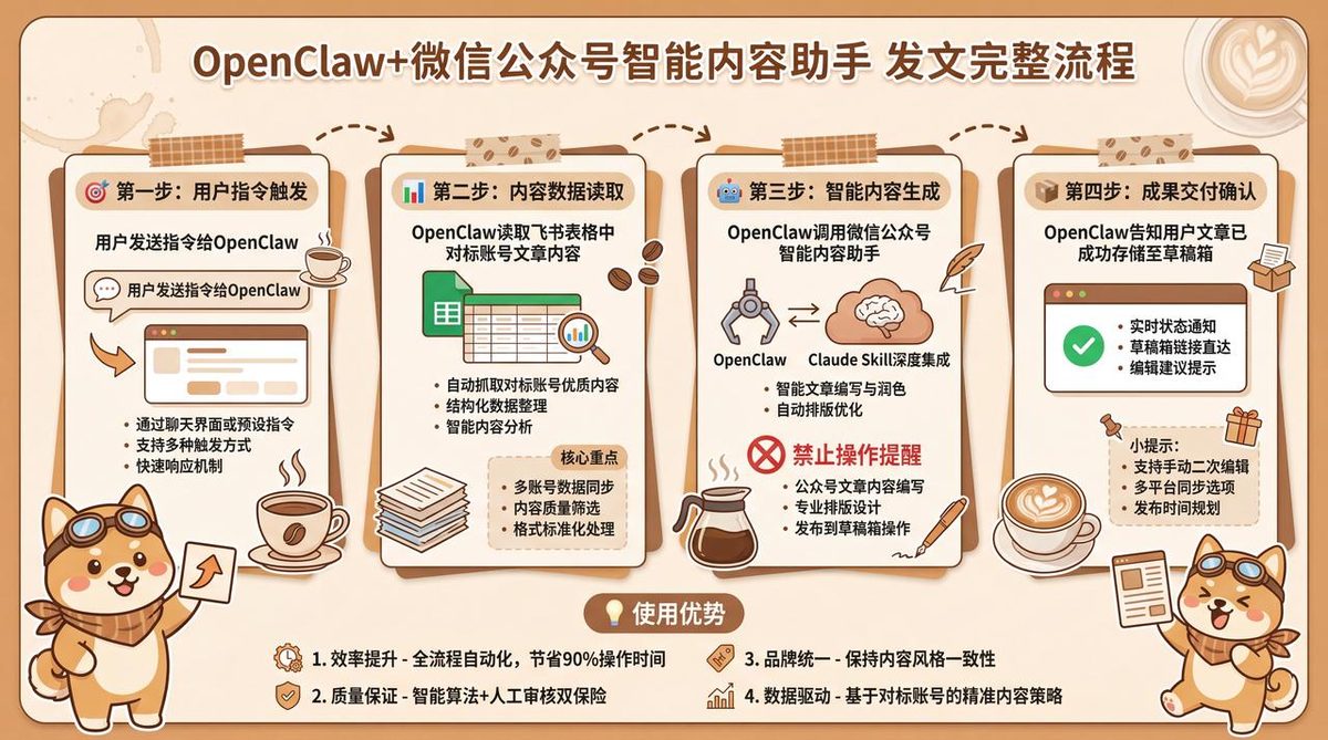图片[3]-公众号躺更神器！OpenClaw+Claude Skill 实现自动读对标 + 写文 + 配图 + 存入草稿箱-环球搭子