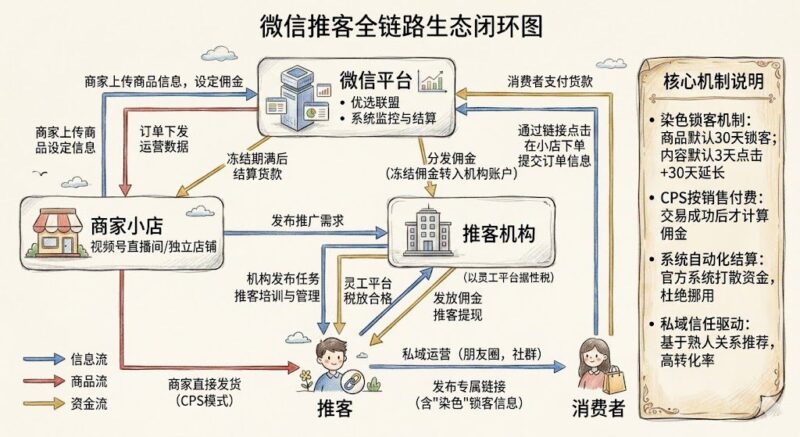 【万字长文】微信推客到底是什么?一篇讲透机制、流程与赚钱逻辑-环球搭子