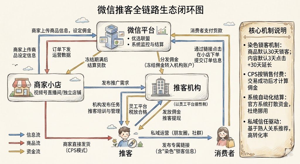 图片[1]-【万字长文】微信推客到底是什么？一篇讲透机制、流程与赚钱逻辑-环球搭子