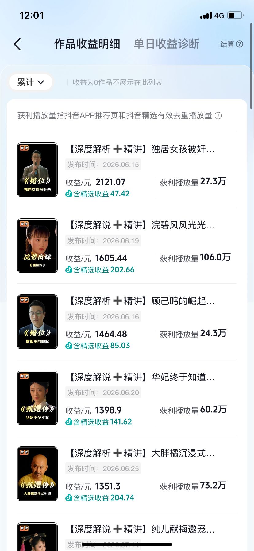 抖音独家精选计划和伙伴计划,如何通过影视解说赛道实现单账号月入破万(保姆级教程 附全套Prompt) 配图4
